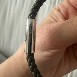 Hermes Goliath bracelet leather